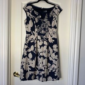 Adrianna Papell Embroidered Summer Dress – Travel & Terrace Ready‎